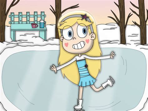 Star Butterfly Ice Skating by leniloud16 on DeviantArt