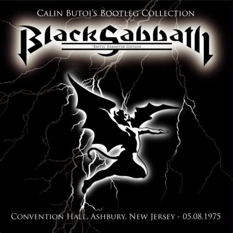 Baftis Bootlegs Black Sabbath Convention Hall Ashbury New Jersey