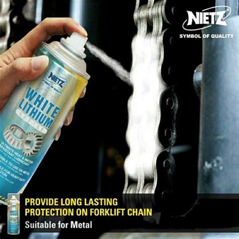 Nietz High Performance White Lithium Spray Grease Minyak Pelincir Untuk