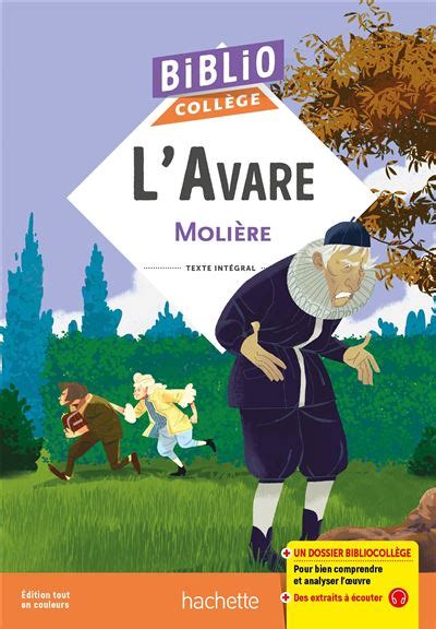 Bibliocollège L Avare Molière broché Molière Isabelle De Lisle