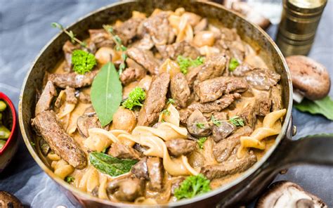 Steps To Make Beef Stroganoff Russian Style