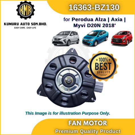 Premium Quality Radiator Fan Motor For Perodua Alza Axia Bezza Myvi Mg