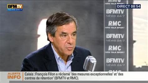 Fran Ois Fillon Face Jean Jacques Bourdin En Direct