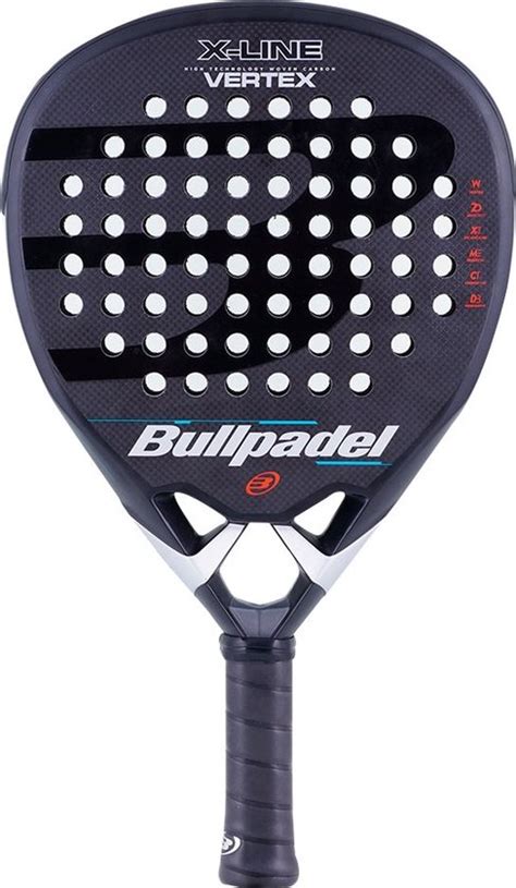 Bullpadel Vertex X Line Black Padelracket Bol