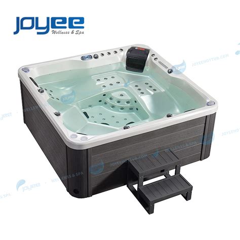 Joyee Outdoor Spa Supplier Luxury 5 Person Freestanding Hot Tub Balboa Whirlpool Bath Tubs