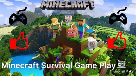 Minecraft Survival World Gameplay Part 1 YouTube