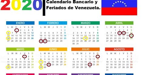 Calendario Dias Feriados Venezuela