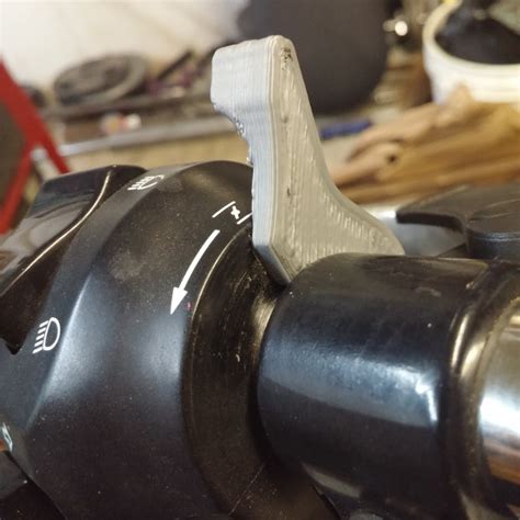 Printed Motorcycle Choke Lever Goes The Distance Hackaday