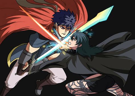 Byleth Byleth And Ike Fire Emblem And 2 More Drawn By Tina Fate