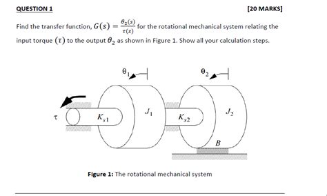 Solved Find the transfer function G s τ s θ2 s for the Chegg