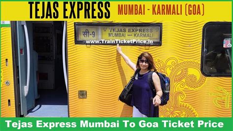 Mumbai To Goa Train Ticket Price & Booking - Saroj Travels