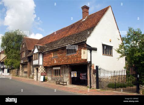 Anne Of Cleves House Museum Lewes East Sussex England Stock Photo