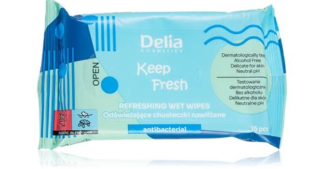 Delia Cosmetics Keep Fresh Antibacterial Salviette Rinfrescanti