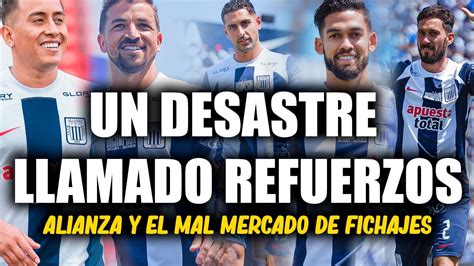 LA DESASTROSA PLANIFICACIÓN DEPORTIVA DE ALIANZA LIMA CON REFUERZOS