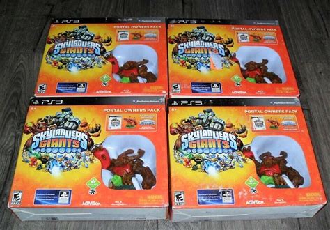 Activision Ps Skylanders Giants Portal Owners Pack Tree Rex Lot Of