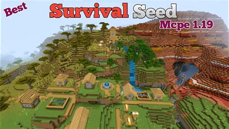 Spawn In Village Seed Bedrock Seed Youtube