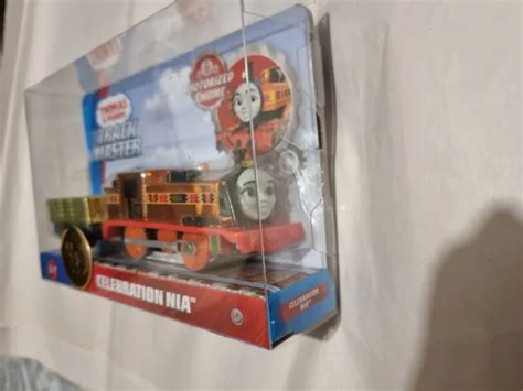 THOMAS FRIENDS TRACKMASTER MOTORIZED 75TH CELEBRATION NIA METALLIC