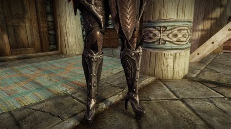 Edhildil High Heel Boots 3BA And Standalone At Skyrim Special Edition