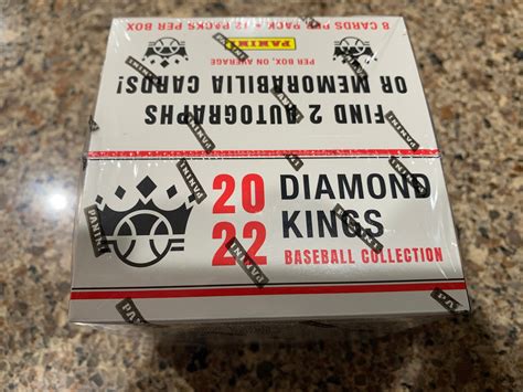 2022 Panini Diamond Kings Baseball Hobby Box Etsy