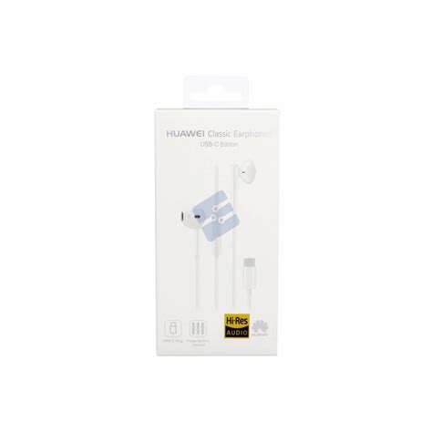 Huawei Classic Earphones Usb C Edition Cm33 White 55030088