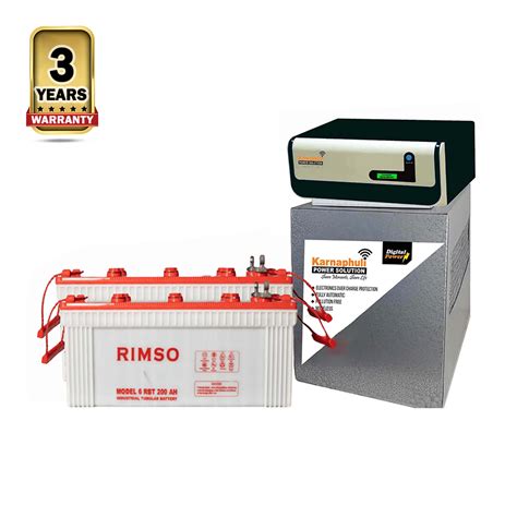 Karnaphuli Digital UPS IPS 2500 VA 2000 Watt 24 Volt With Rimso