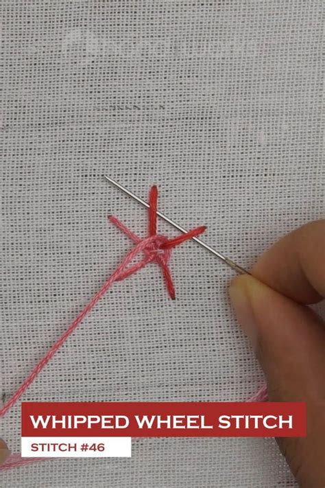 How To Do The Partial Whipped Chain Stitch Sarahs Hand Embroidery