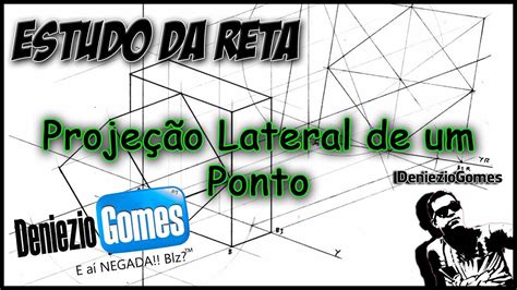 Geometria Descritiva Proje O Lateral De Um Ponto Youtube