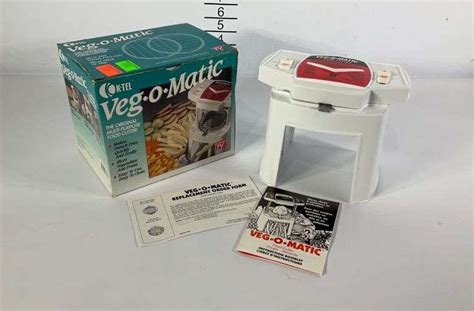 K Tel Veg O Matic Food Cutter Hash Auctions