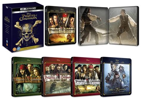 Pirates des Caraïbes Coffret steelbook