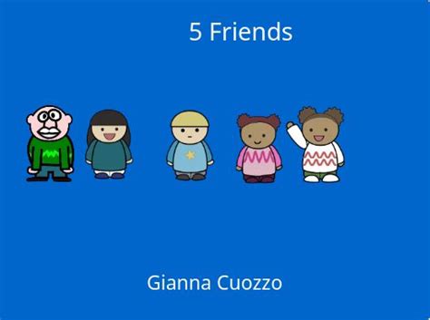 "5 Friends" - Free stories online. Create books for kids | StoryJumper