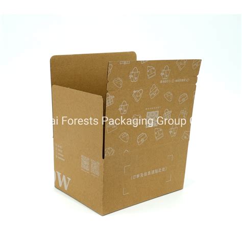 Recycled Eco Friendly Custom Printed Kraft Paper Corrugated Paper