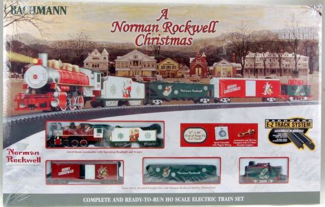 Bachmann HO Scale Train Set Analog A Norman Rockwell Christmas 00741 | eBay