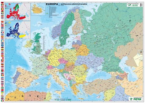 Europa Mapa Cienna Polityczna Pi Tka