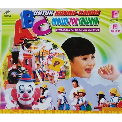 Abc English For Children Untuk Kanak Kanak Vol1 Vcd Hobbies And Toys