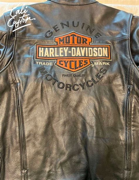 Jaqueta Em Couro Harley Davidson Original