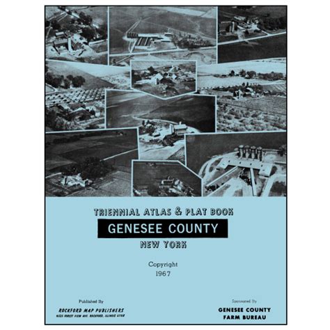 New York - Genesee County Plat Map & GIS - Rockford Map Publishers