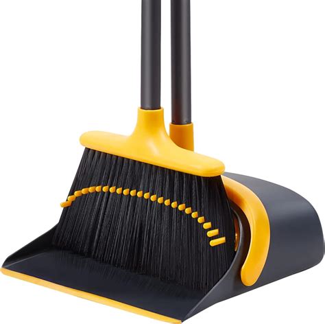 Long Handled Dustpan And Brush Sets52 Long Handle Brush And Pan Set