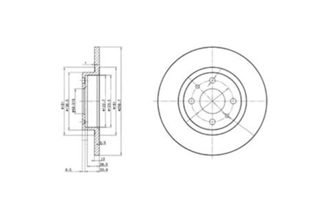 Tarcza Hamulcowa Delphi Bg Sklep Iparts Pl