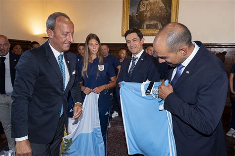 Le Delegazioni Dei Beach Games Dalla Reggenza CONS San Marino