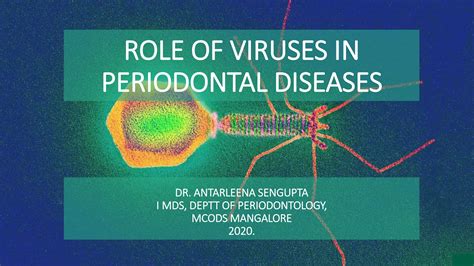 ROLE OF VIRUSES IN PERIODONTAL DISEASES PPT