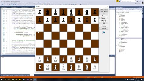 Juego De Ajedrez En C Visual Studio SIN NPC YouTube