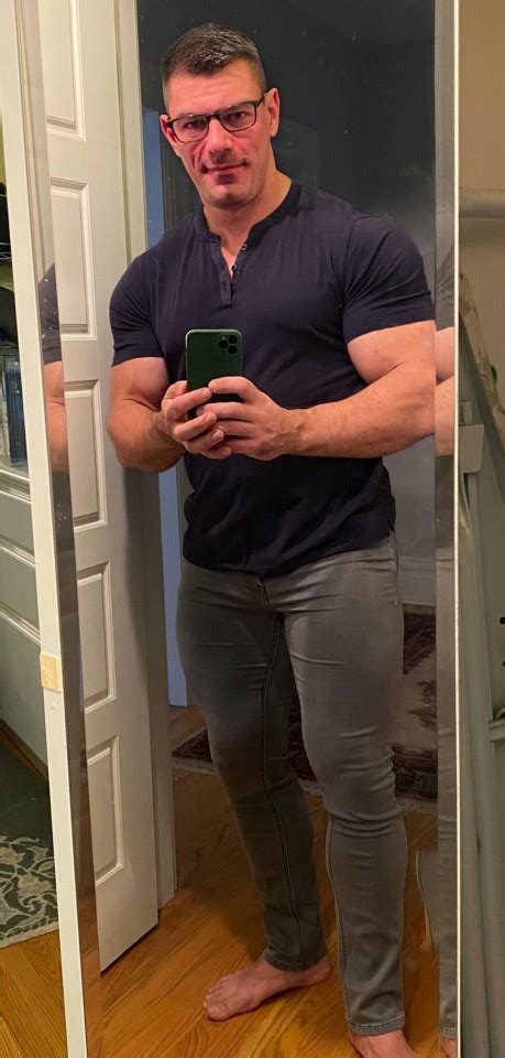 Showing Off His Hot Body