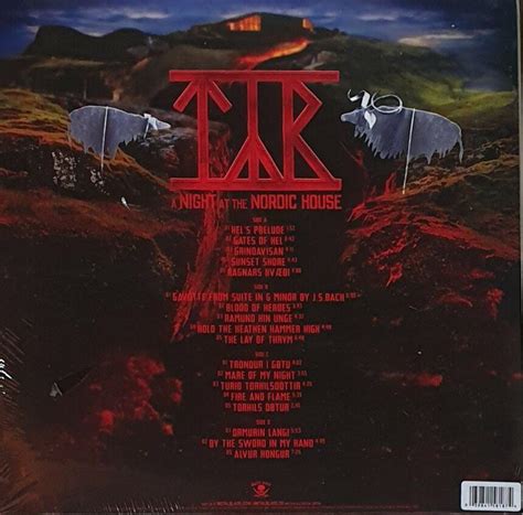 Double Vinyle Tyr A Night At The Nordic House Edition Limitée Rouge