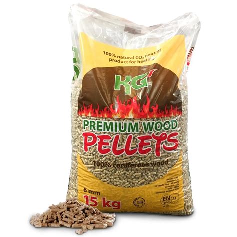 Buy Wood Pellets En Plus A1 6mm8mm In 15kg Bags From Legrand Design