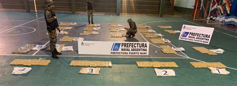 Prefectura Incaut Casi Kilos De Marihuana En Misiones Argentina