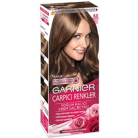 Garnier Color Naturals Çarpıcı Renkler Boya 6 0 Yoğun Koyu Kumral Nar