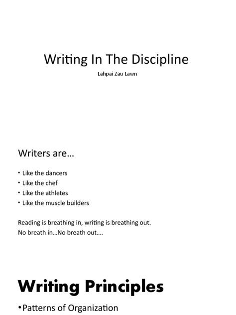 Writing In The Discipline Pdf Punctuation Comma