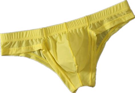 lclvld Herren Slips Reizwäsche Transparent Ice Silk Slips Unterwäsche