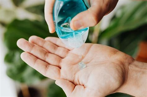 Premium Photo Cropped Shot Of Female Using An Antibacterial Liquid