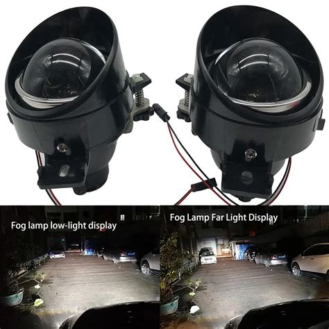 LED HID 12V H11 Lens Fog Lamp Assembly Super Bright Fog Light For